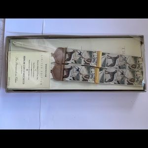 Trafalgar Silk Braces. Collectors Edition “La Promanade au Chien” NEW in box